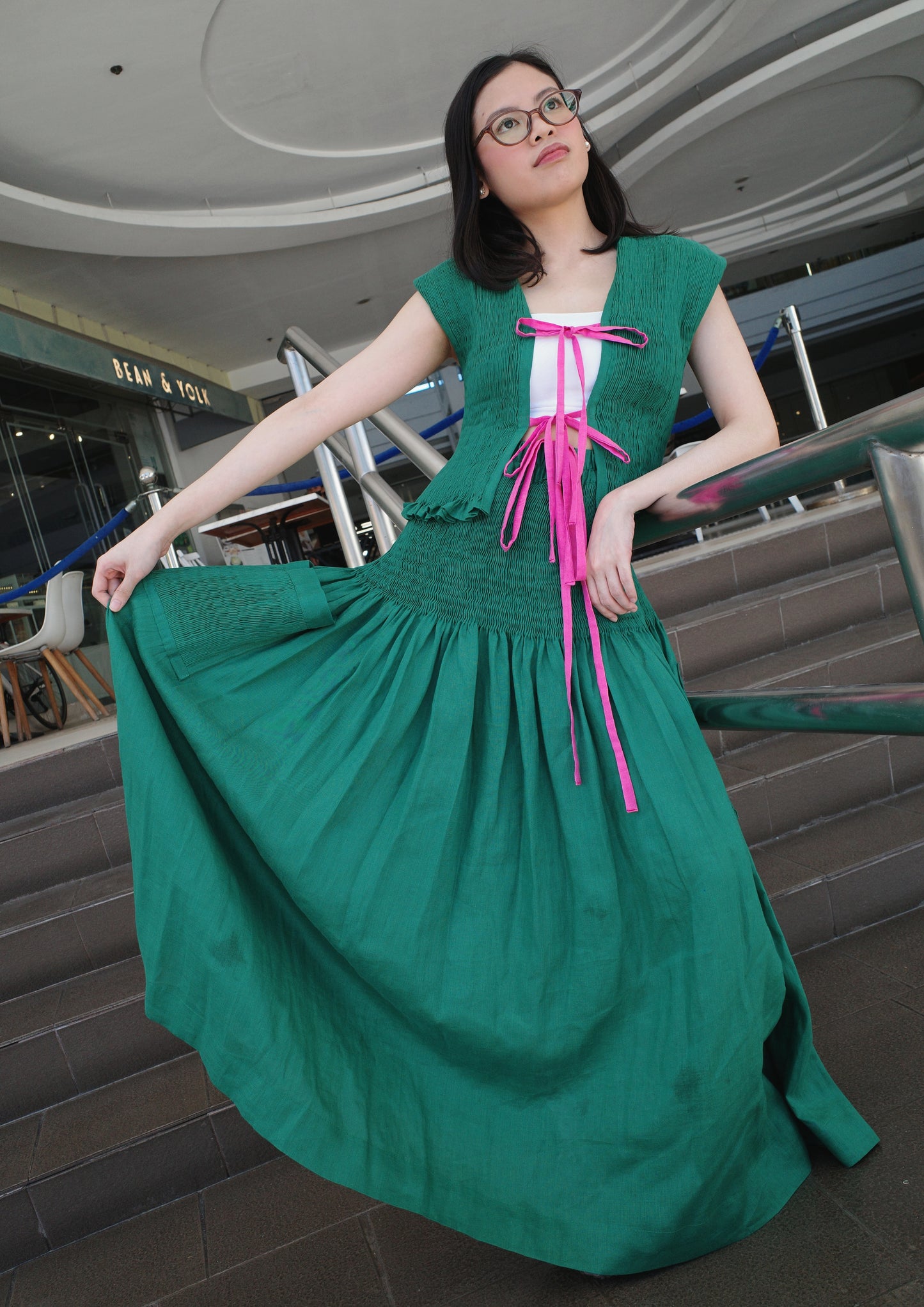 helen bolero - green