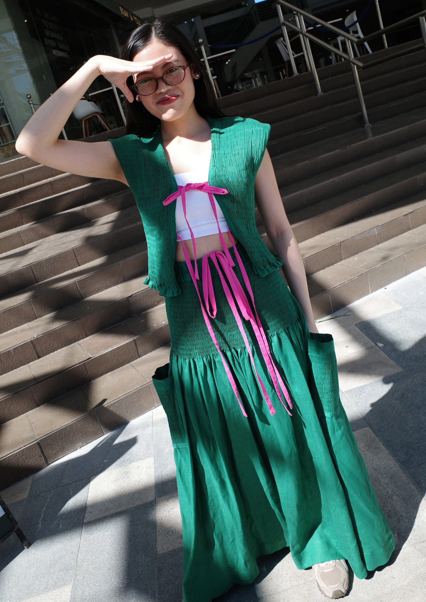 helen bolero - green