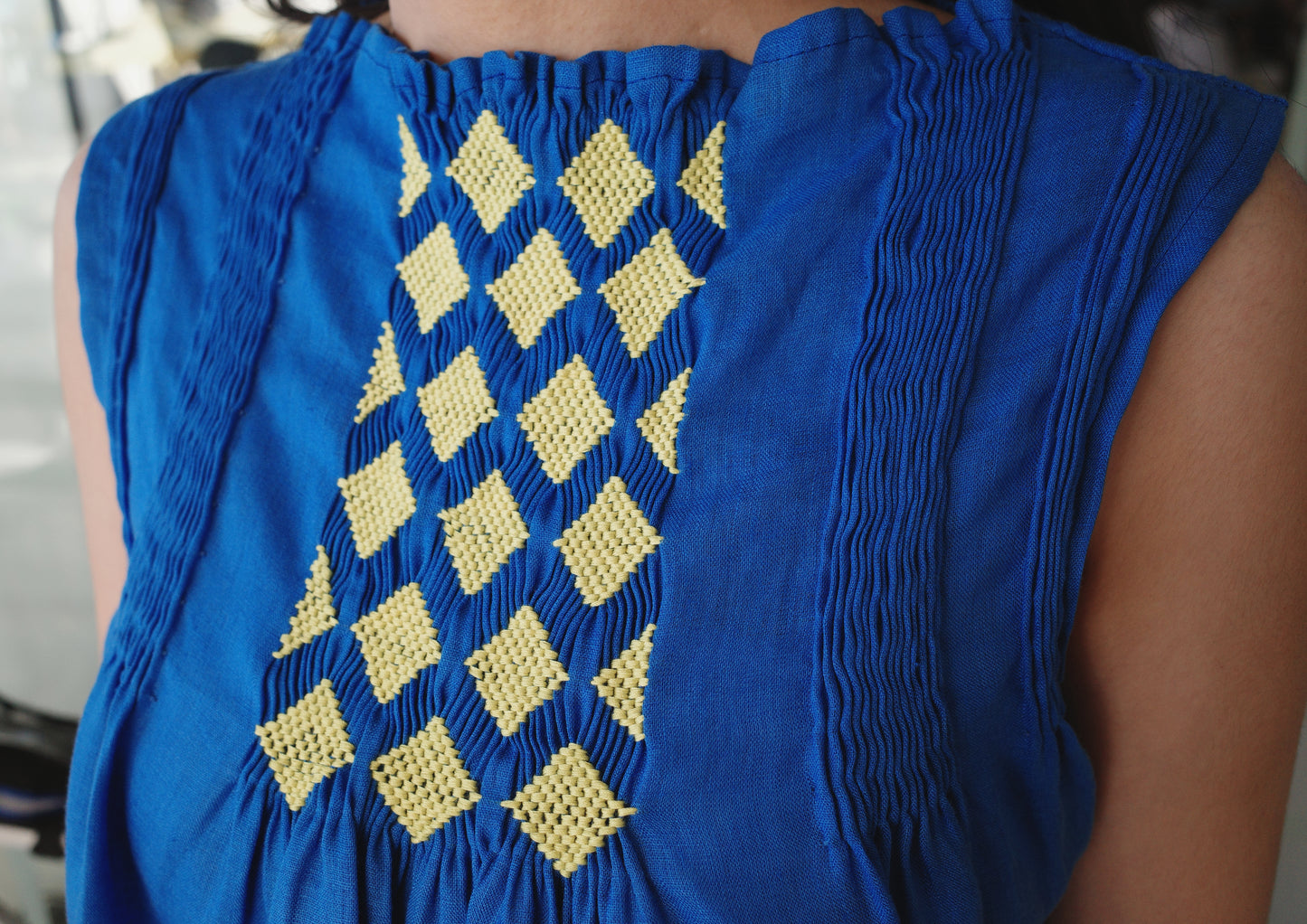 dilag top - royal blue