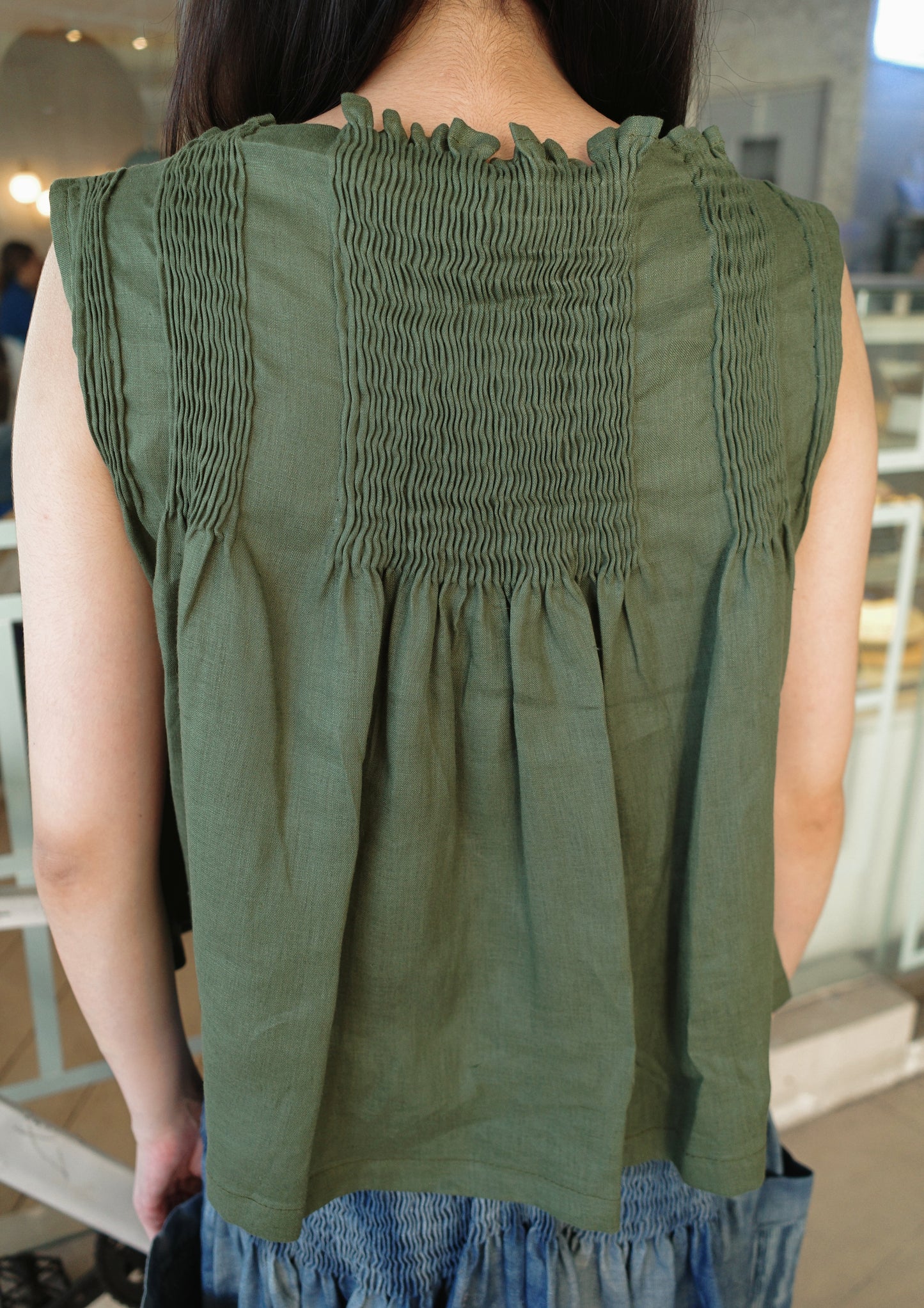 dilag top - fatigue green