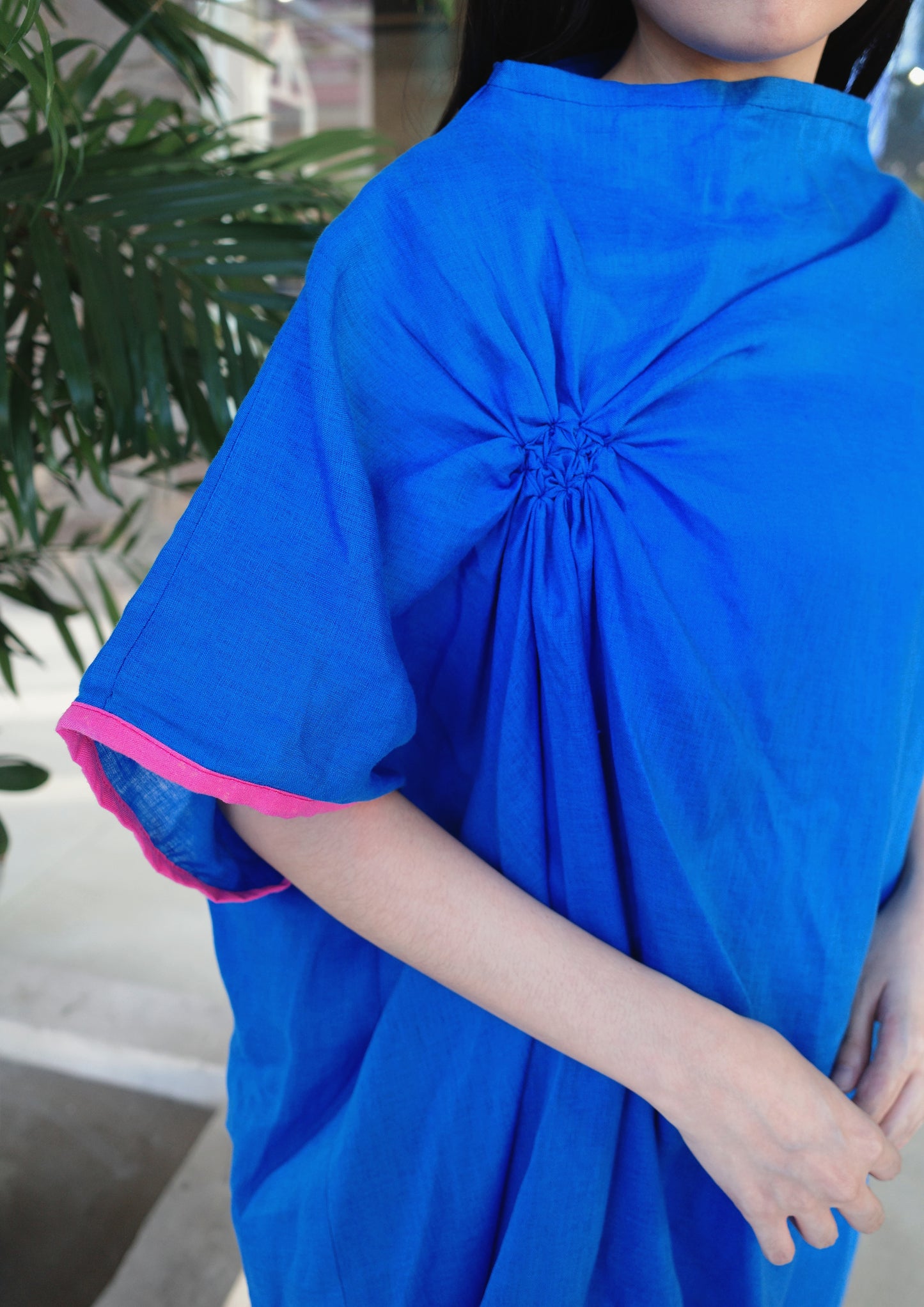 carina dress - royal blue