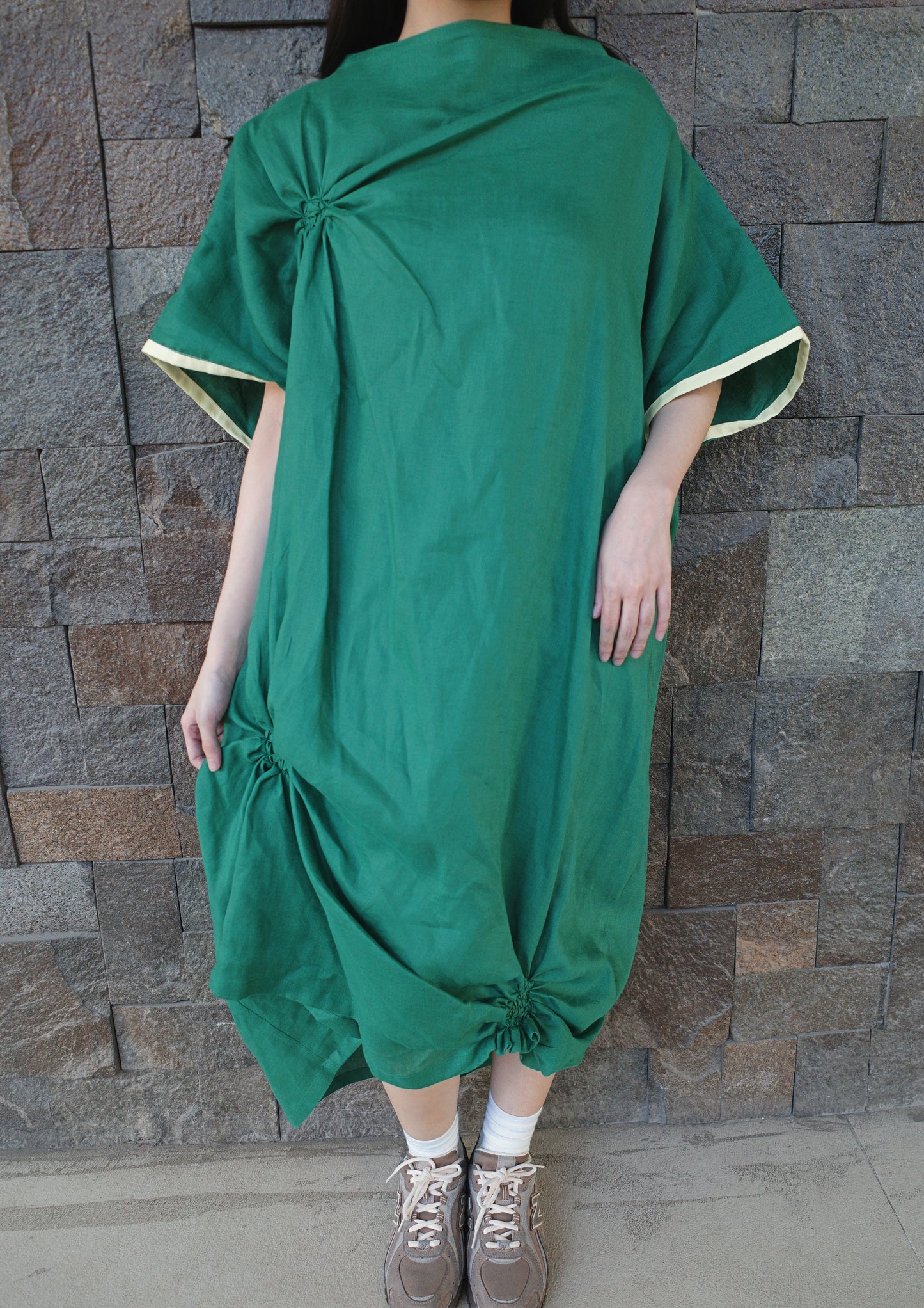 carina dress - green