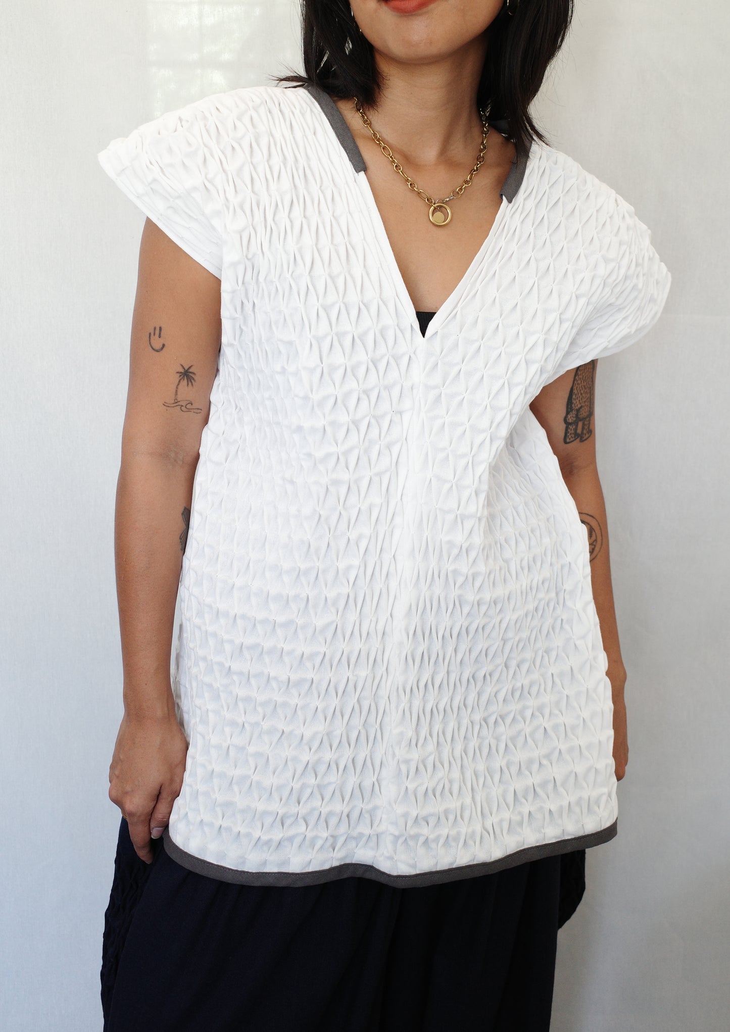 chani tunic - off white