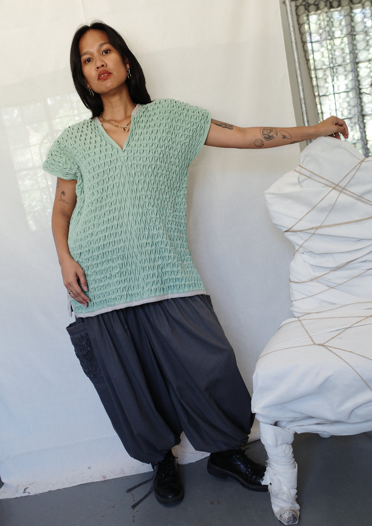 chani tunic - olive