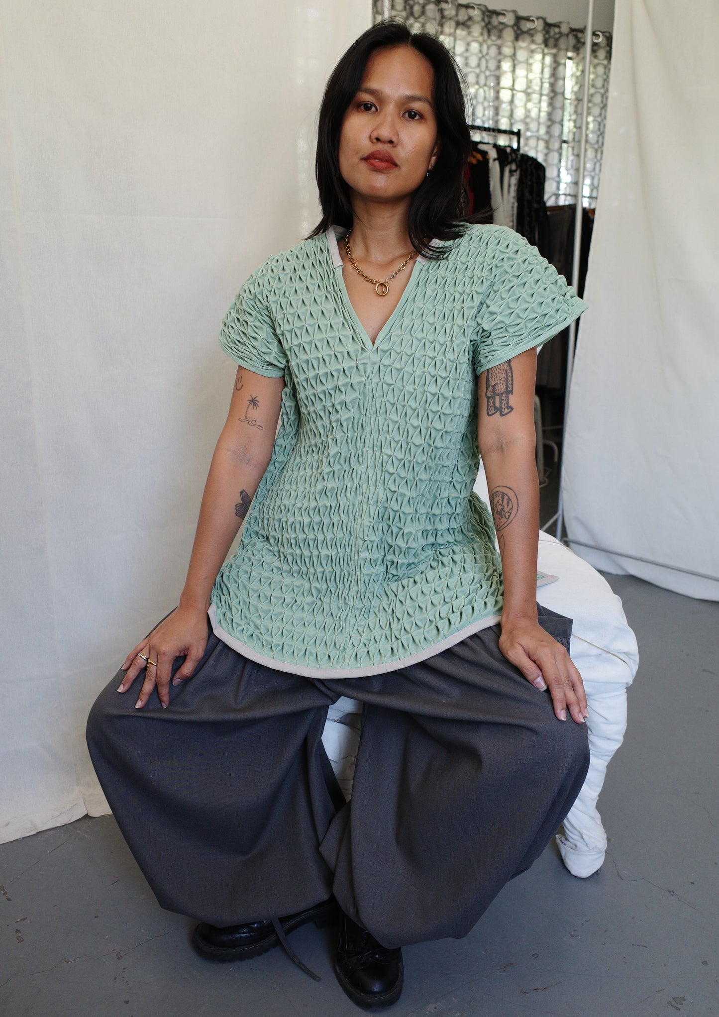 chani tunic - olive
