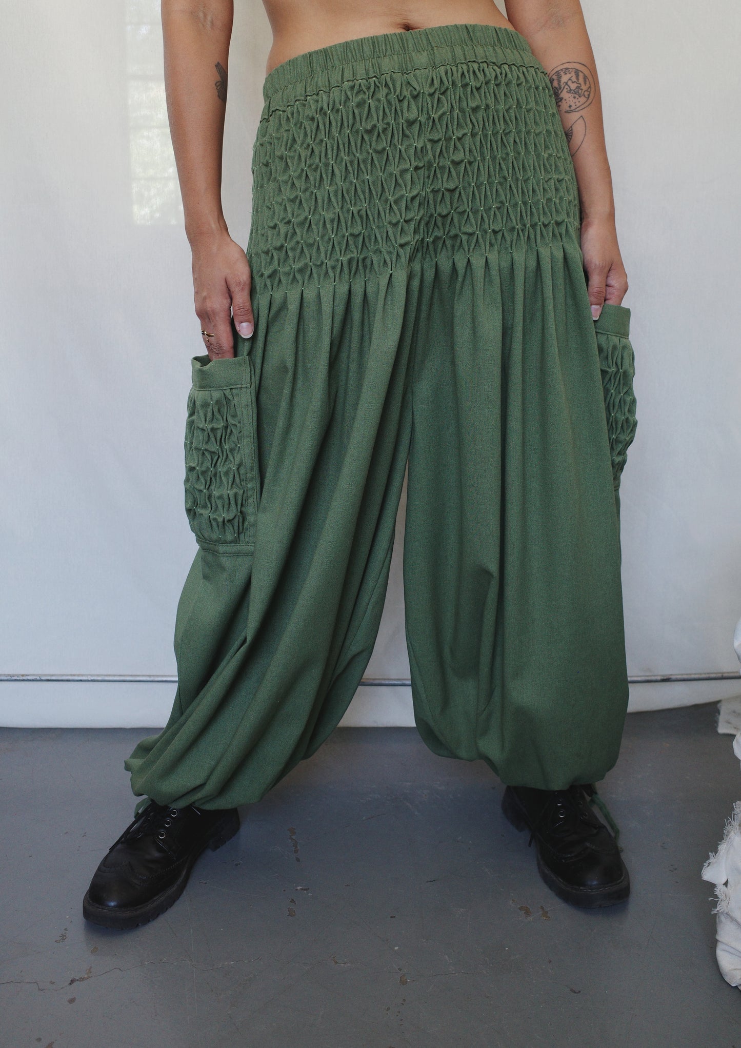 trey pants - green
