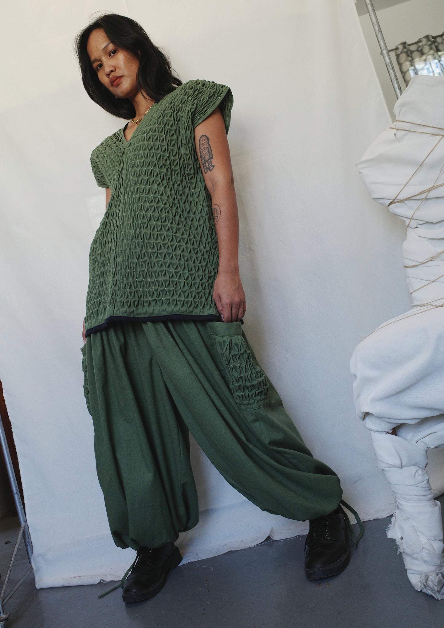 chani tunic - green