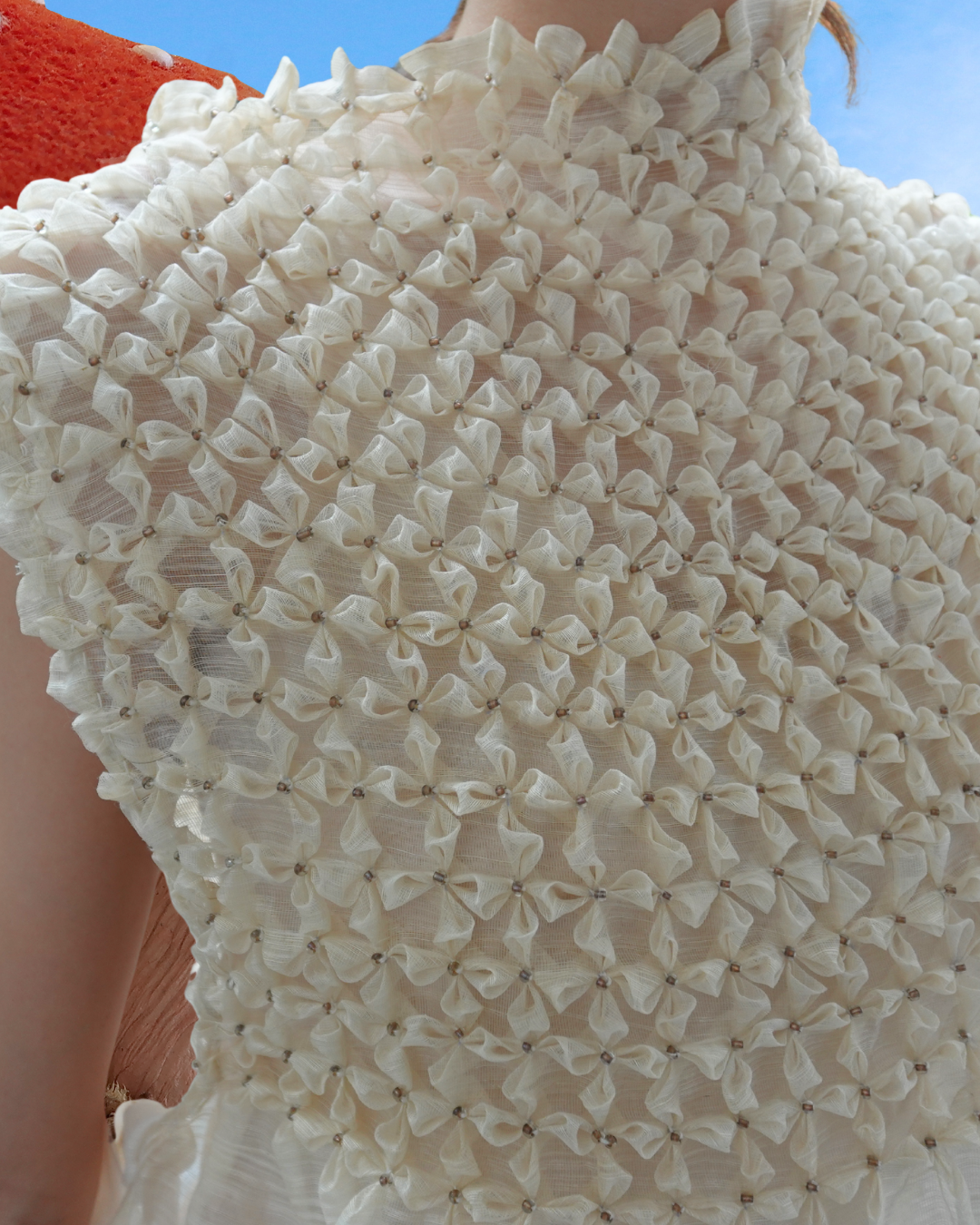sampaguita bib dress - silk cocoon