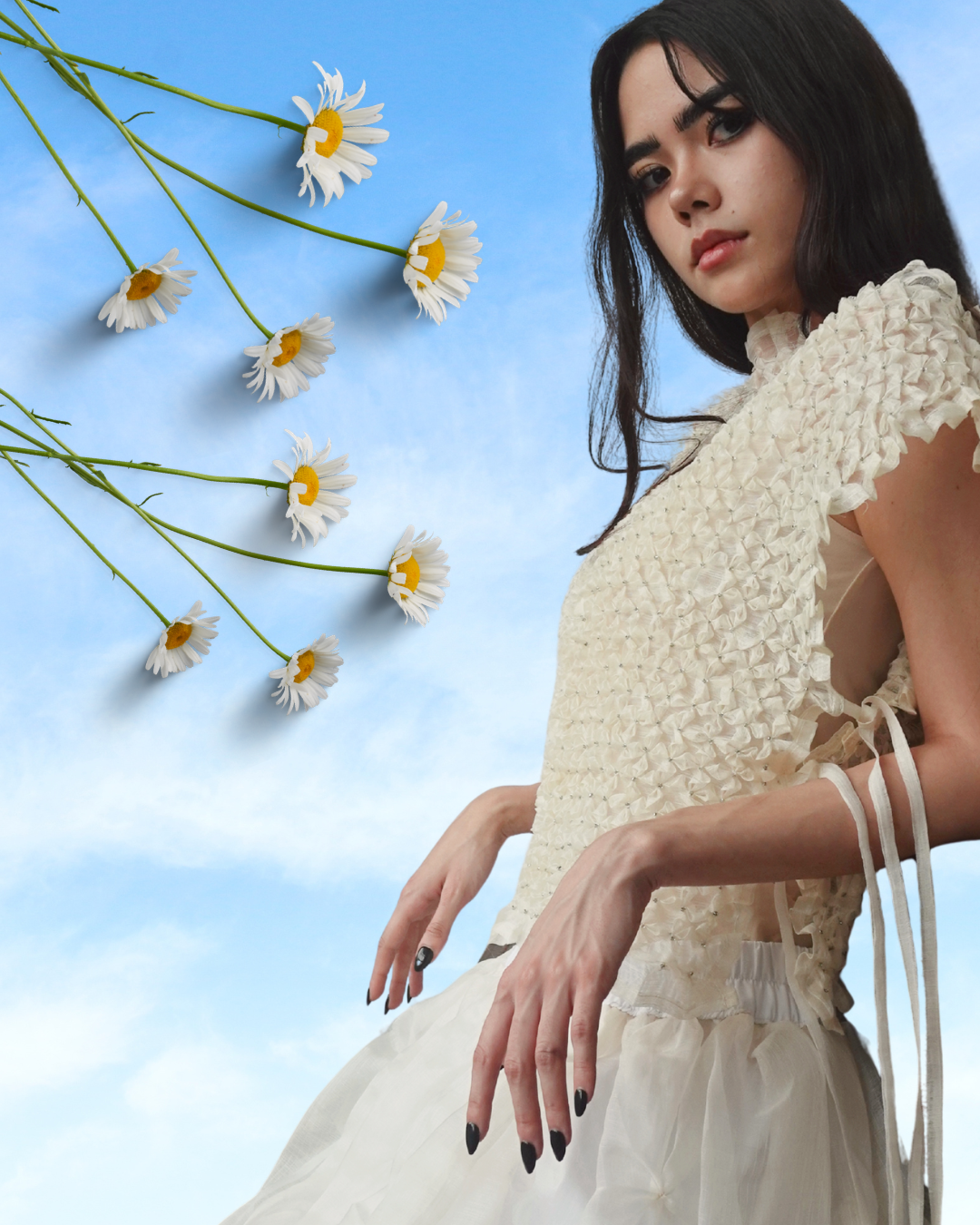 sampaguita kimona - piña silk