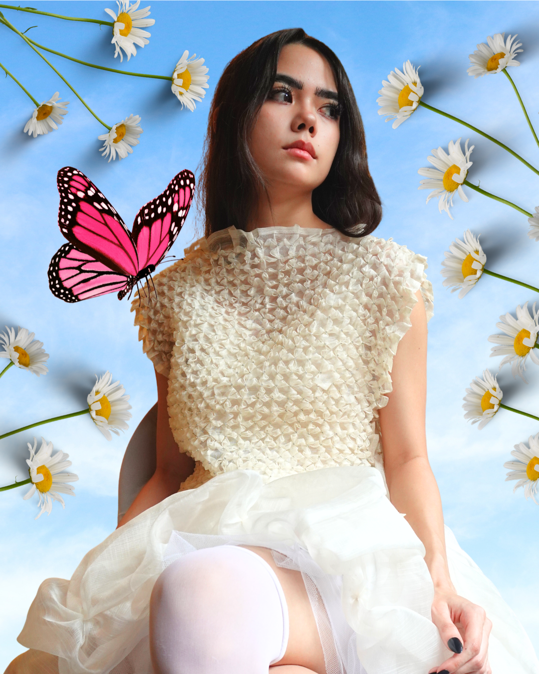 sampaguita kimona - piña silk