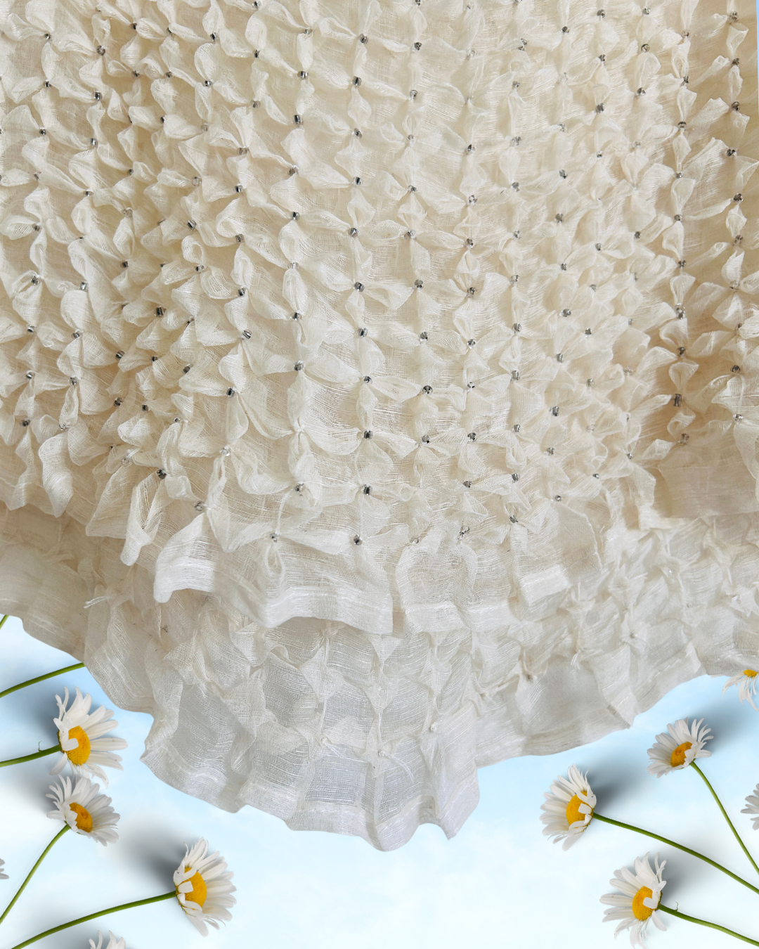 sampaguita kimona - piña silk
