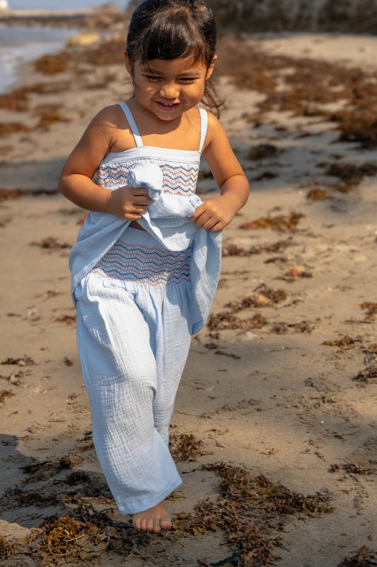 kulit pants - light blue