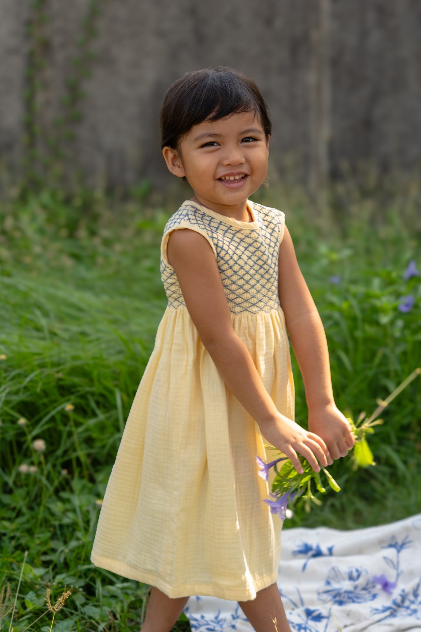 lista dress - yellow