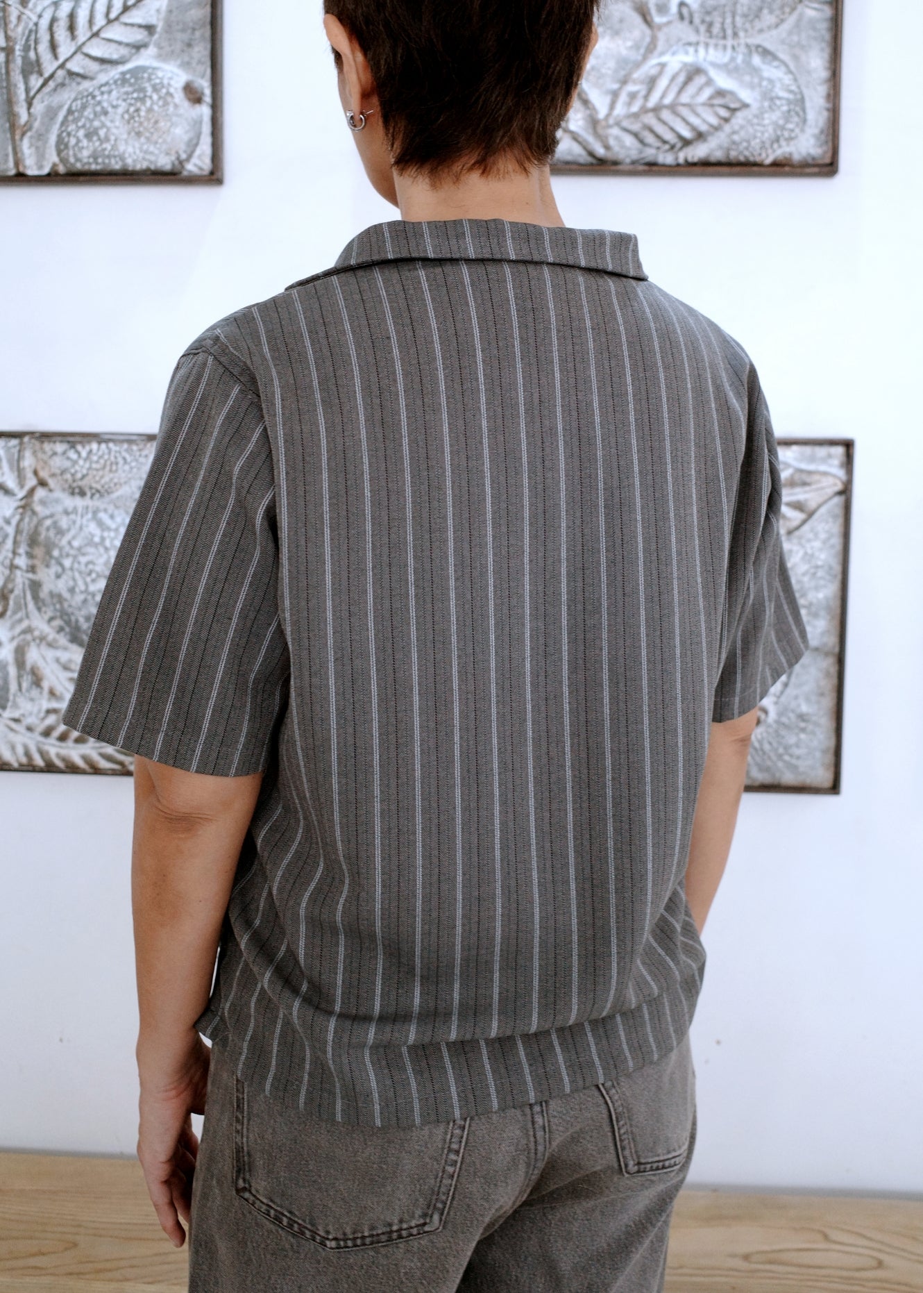 lucky shirt - wool stripes