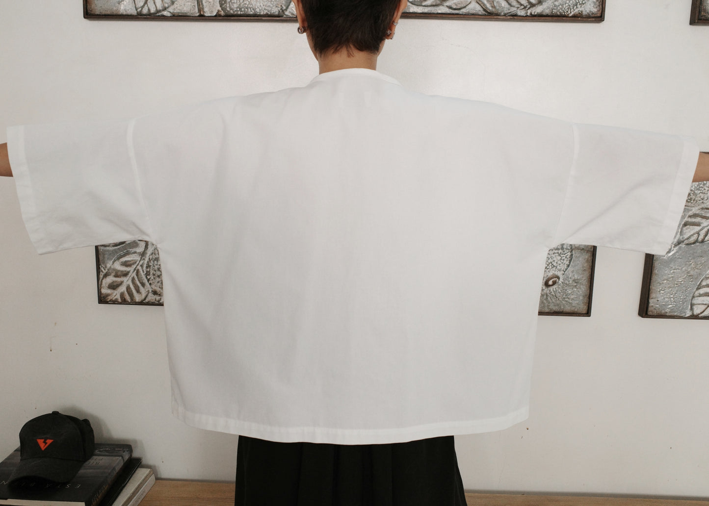 balabal jacket - off white twill