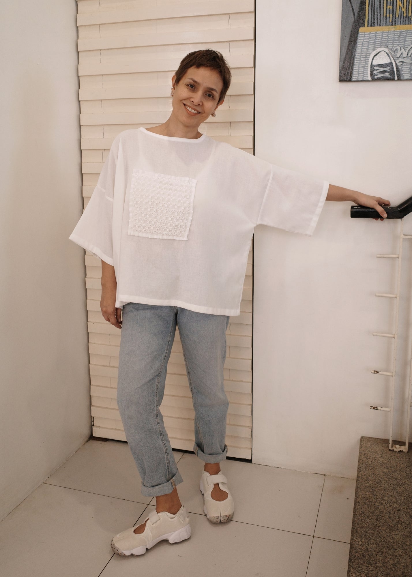 saplot shirt - off white