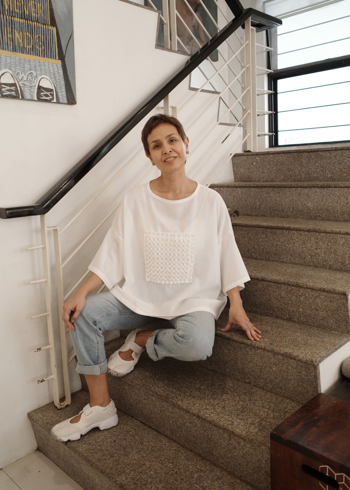 saplot shirt - off white
