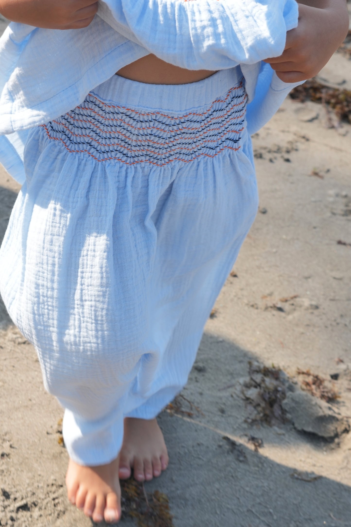 kulit pants - light blue