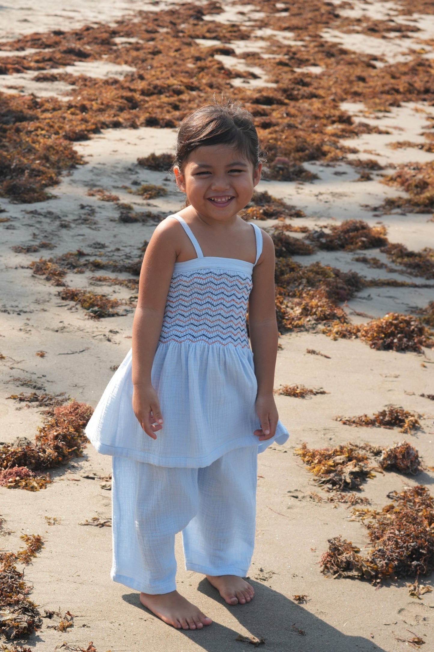 kulit pants - light blue