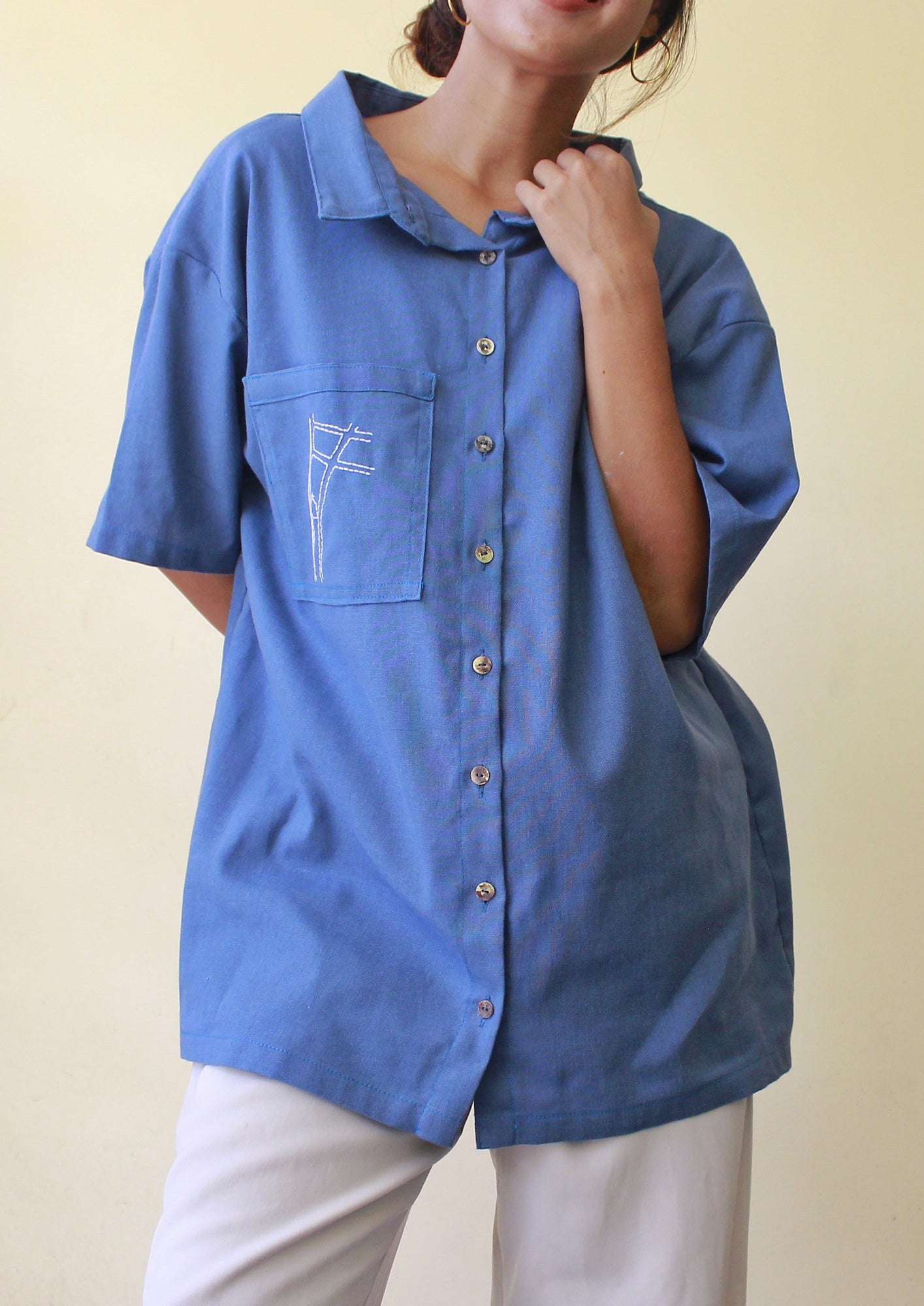 frankie shirt - blue